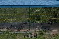 [포토] 예비군 총기난사 사고 현장 공개