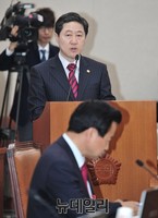 [포토] 국회 출석한 유기준 해수부장관