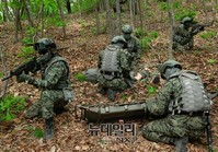 [포토] 산악지형 조난자 구조하는 항공구조사