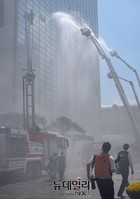 [포토] 초고층건축물 화재 대피 훈련