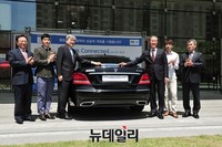 [포토] 평창동계올림픽 성공 기원하는 허창수-조양호