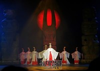 [포토] 창작춤극 '신시-태양의축제', 떠오르는 태양