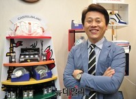 [포토] 인터뷰 하는 김영준 에이스골프 대표