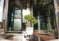 [포토] 메르스, 운행 멈춘 평택성모병원 회전문