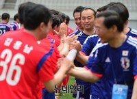 [영상] 상암에서 열린 '국회의원 한일전 축구경기'
