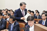 [포토] 단상으로 향하는 임환수 국세청장