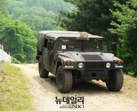 [포토] 전상자 옮기는 미군험비(HMMWV)