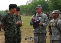 [포토] 한미연합 첫 군종 야외기동훈련 실시