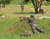 [포토] 마일즈훈련, 실전같은 훈련에 임하는 참가자