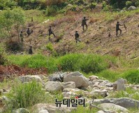 [포토] 마일즈 실기동모의훈련에 참가한 소대