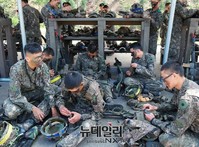 [포토] 마일즈장비 점검하는 참가대원들