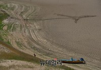 [포토] 가뭄으로 갈라진 소양강
