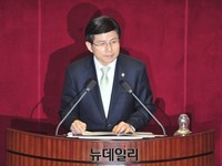 [포토] 인사말 하는 황교안 신임 국무총리