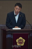 [포토] 자유발언하는 김용석 서울시의원