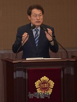 [포토] 시정연설하는 조희연 서울시교육감