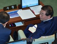 [포토] 서울특별시의회 정례회 참석한 박원순 시장