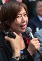 [포토] 북한인권법 제정 촉구하는 이애란 박사