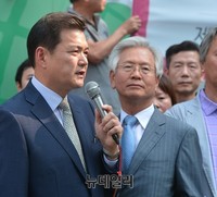 [포토] 북한인권법 제정 촉구하는 이정훈 인권대사