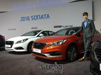 [포토] 7가지 모델로 고객선택 폭 넓힌 2016쏘나타 판매 개시