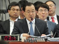 [포토] 국회 출석한 이병기 대통령 비서실장