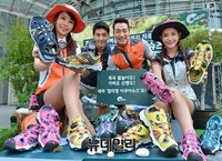 [포토] 네파, 계곡부터 가벼운산행 가능한 '멀티형 아쿠아슈즈' 출시