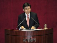 [포토] 시정연설 대독하는 황교안 국무총리