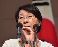 [포토] 발언하는 김효선 사무총장