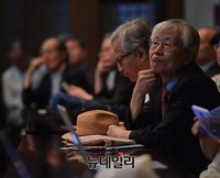 [포토] KBS 이승만 일본망명 조작사건 보고회 참석한 조갑제 대표