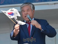 [포토] 이승만 일본망명 조작보도, KBS규탄하는 전광훈 목사