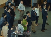 [포토] 삼성물산 임시주총, 지켜보는 주주들