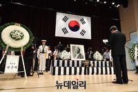 [포토] 이승만 박사 50주기 추모사하는 김무성 대표