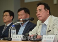 [포토] 발언하는 배조웅 서울-경인지역 이사장