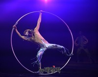 [포토] 태양의서커스 '퀴담', 씰휠 선보이는 배우