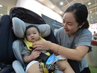 [포토] 다이치, 베페 베이비페어서 '세이프티로드' 캠페인 개최