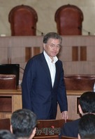 [포토] 한명숙 의원 대법원선고, 법정에 들어선 문재인 대표