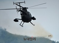 [포토] 미사일 발사하는 500MD 헬기