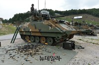 [포토] 사격후 떨어진 발칸포탄피