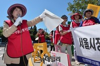 [포토] 신촌세브란스 찾은 주옥수 엄마부대봉사단 상임대표
