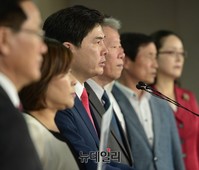 [포토] 서울역 고가사업 관련 기자회견 하는 지상욱 당협위원장