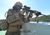 [포토] 도시지역 전투훈련, 옥상 점거한 연합군
