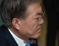 [포토] 입술 깨문 문재인 대표