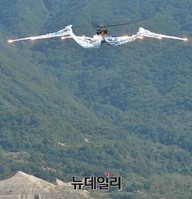 [포토] 수리온이 그려낸 60발의 플레어탄