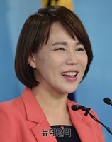 [포토] 강남을 출마선언한 전현희 전 의원