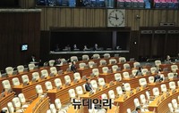 [포토] 국회의원 없는 부끄러운 대정부질문