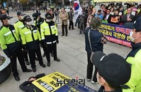 [포토] 혼란스런 광화문 광장