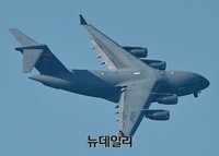 [포토] 미 공군 C-17 글로브마스터 전략수송기