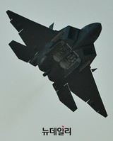 [포토] 무기실 오픈한 F-22 랩터