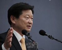 [포토] 동대문 미래창조재단 출범, 축사하는 최창식 중구청장