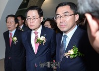 [포토] 농산물직거래·로컬푸드 페스티벌 참석한 김재수-이주원-서규용