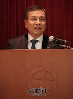 [포토] 인사말하는 김종화 금융결제위원장